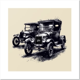 Ford Model T Posters and Art